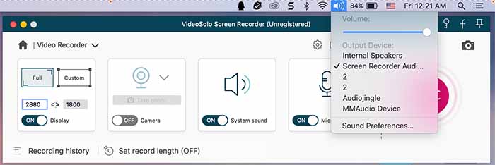 Audio and Microphone Sound Settings on Mac