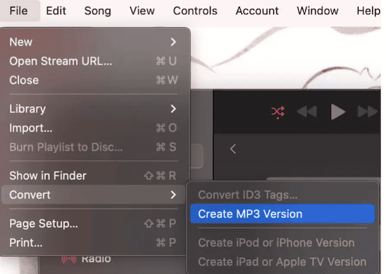 Convert M4A to MP3 with Apple Music