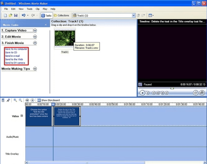 Edit Subtitles to a video on Windows Movie Maker