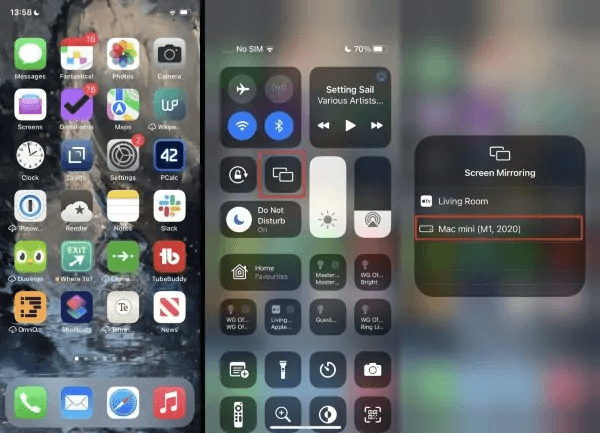 Mirror iPhone to Mac AirPlay