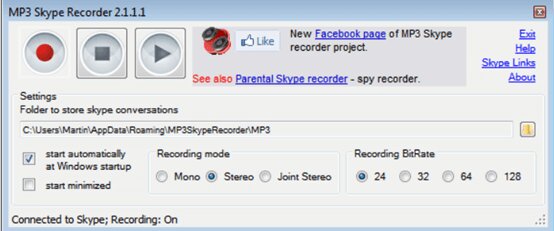 Mp3 Skype Recorder