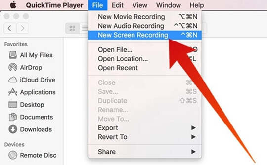 Save the Recording on Mac