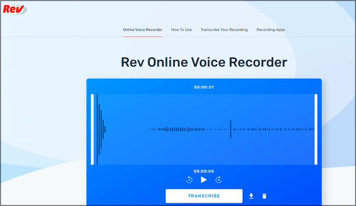 Rev Online Audio Recorder