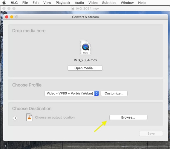 Save Captioned Video in VLC Mac