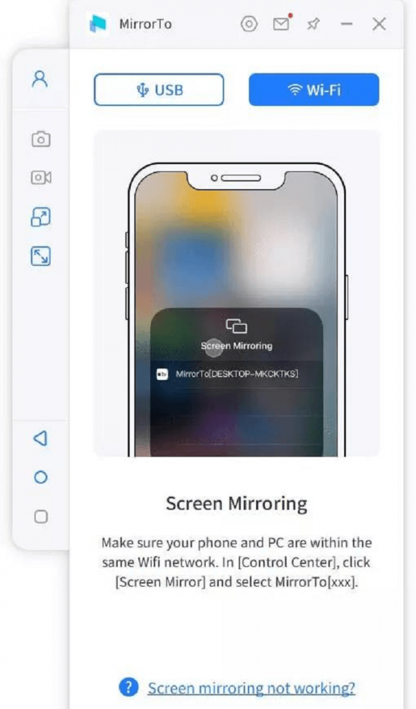 Screen Mirroring IMyFone MirrorTo