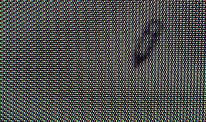 Pixels de l'écran