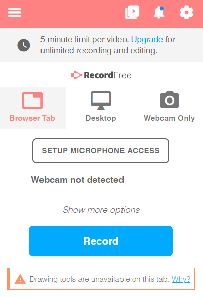 Screencastify Record Browser