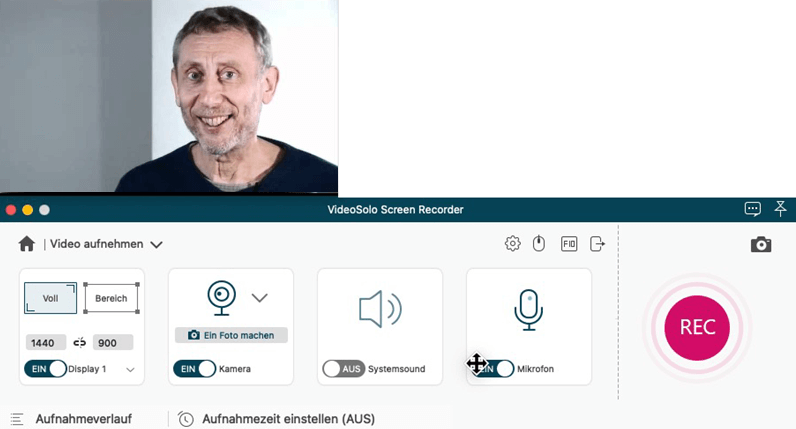 Video mit webcam aufnehmen auf Macbook