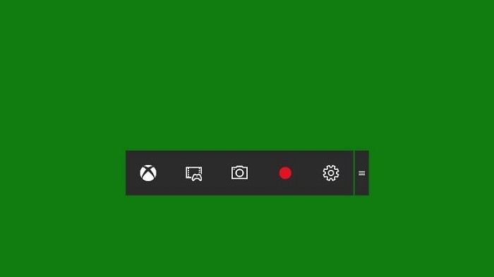Start Recording with Windows 10 Game Bar